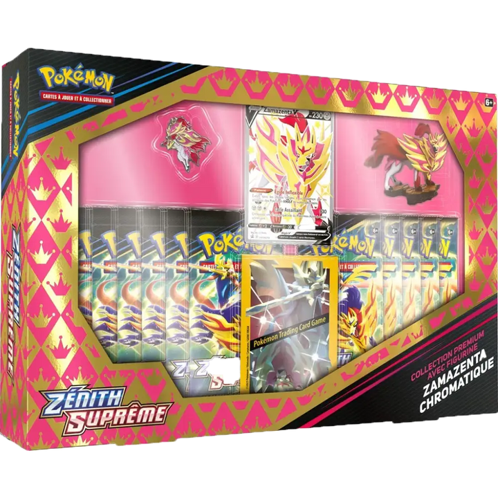Coffret Zamazenta Chromatique Zénith Suprême Pokémon FR