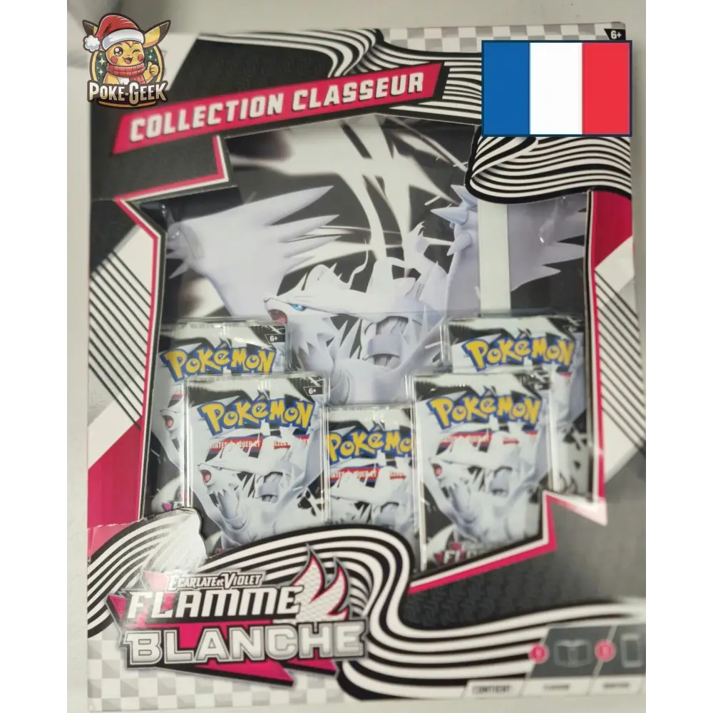 Collection Classeur Pokémon EV10.5 Flamme Blanche – FR – Emballage abîmé - Poke-Geek