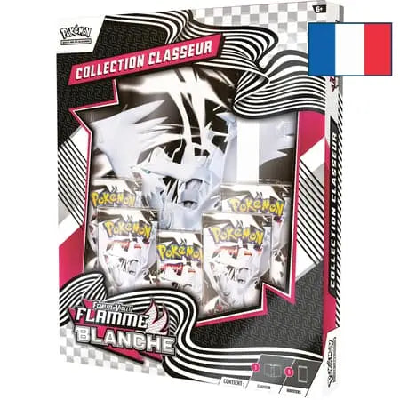 Collection Classeur Pokémon EV10.5 Flamme Blanche – FR – Emballage abîmé - Poke-Geek