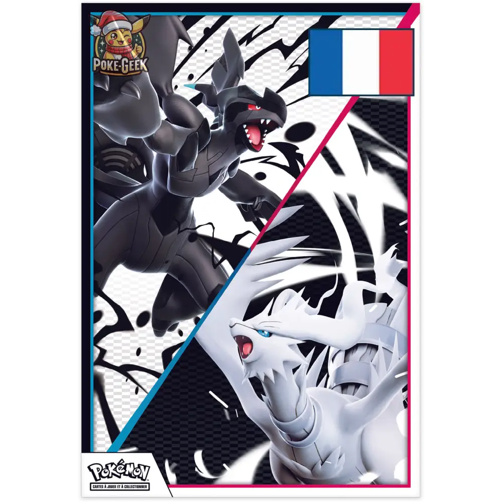Collection Poster Écarlate et Violet EV10.5 – Foudre Noire et Flamme Blanche – FR - Poke-Geek