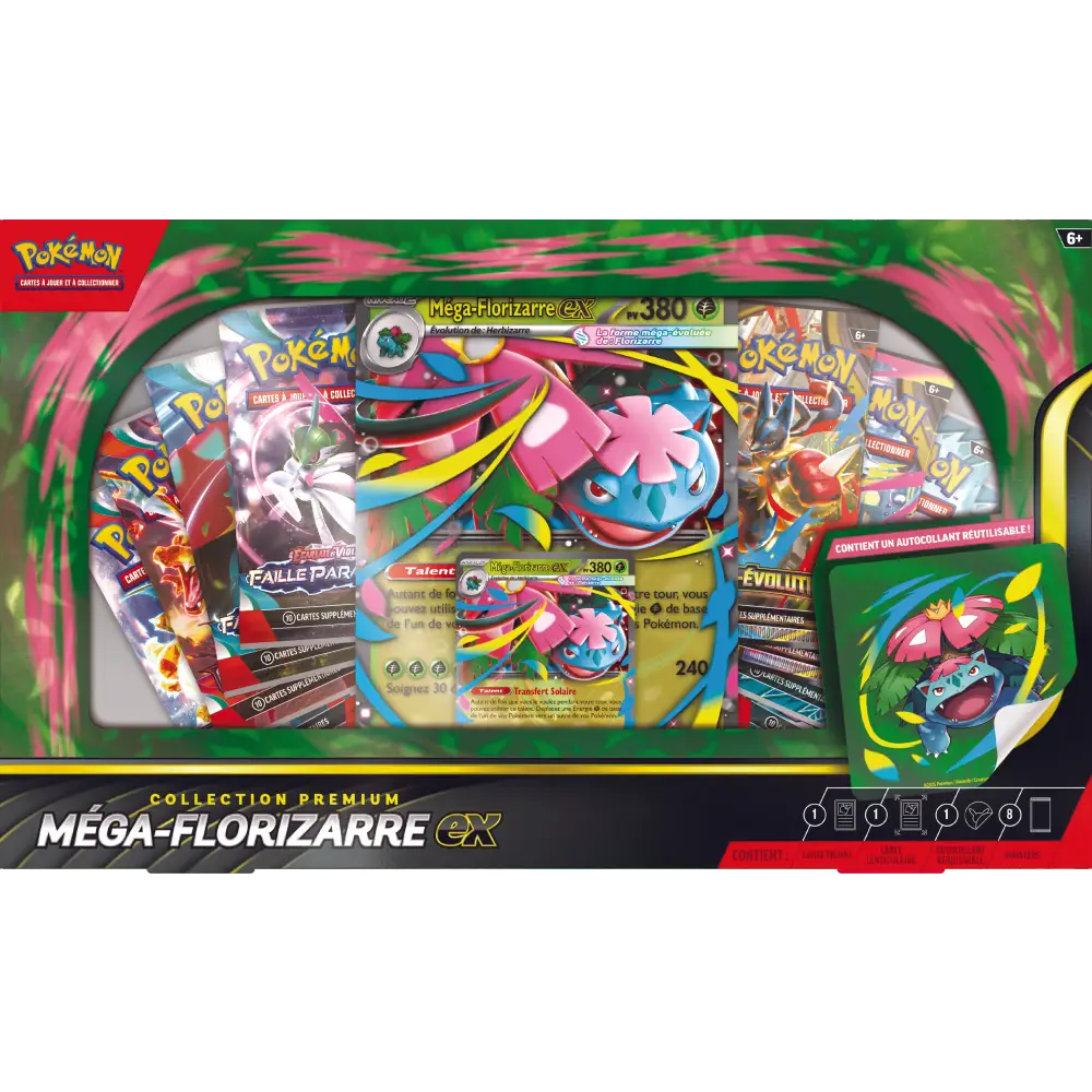 Collection Premium Méga-Florizarre-ex – Version Française - Poke-Geek