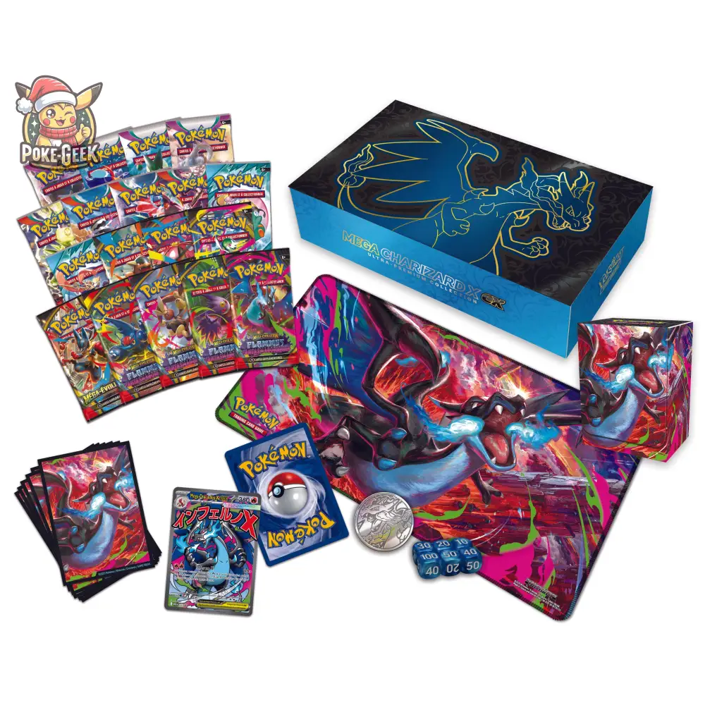 Collection Ultra-Premium Méga-Dracaufeu X-ex – Français - Poke-Geek