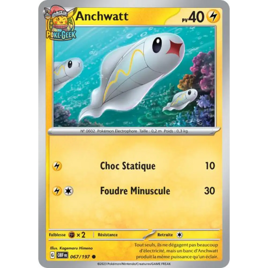 Common - Pokemon - Obsidian Flames - Anchwatt 67/197