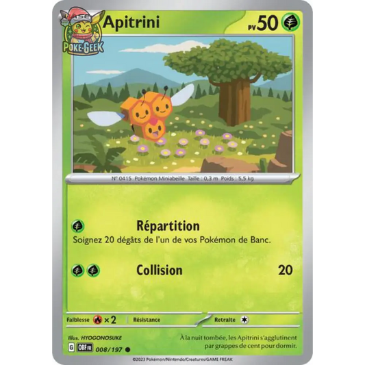 Common - Pokemon - Obsidian Flames - Apitrini 8/197