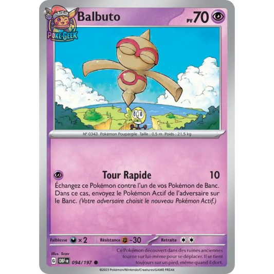 Common - Pokemon - Obsidian Flames - Balbuto 94/197
