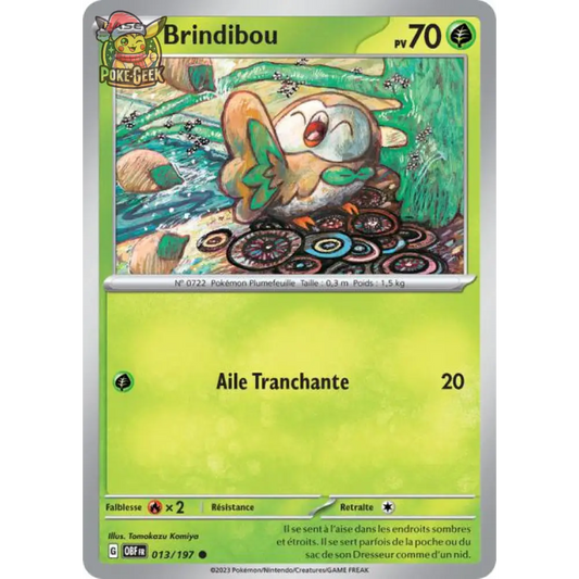 Common - Pokemon - Obsidian Flames - Rowlet 13/197