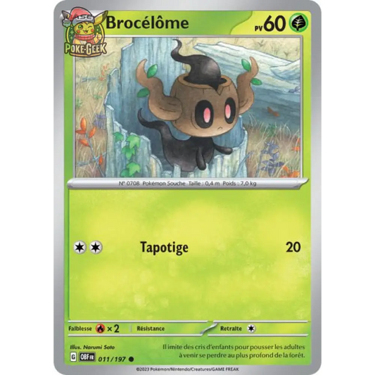 Common - Pokemon - Obsidian Flames - Brocélôme 11/197