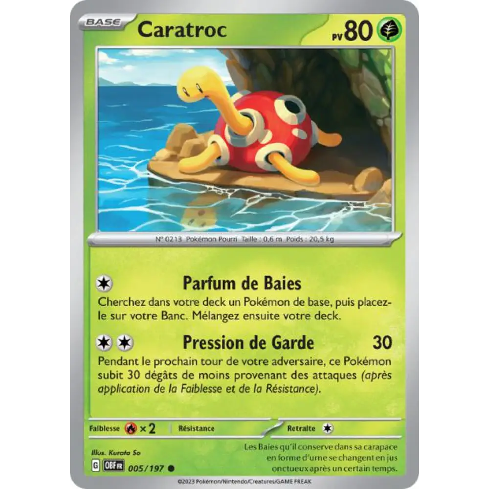 Commune - Pokemon - Flammes Obsidiennes - Insécateur 5/197 - Poke-Geek