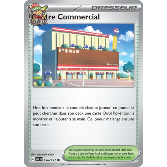 Commune - Pokemon - Flammes Obsidiennes - Centre Commercial 196/197