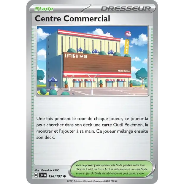 Commune - Pokemon - Flammes Obsidiennes - Centre Commercial 196/197