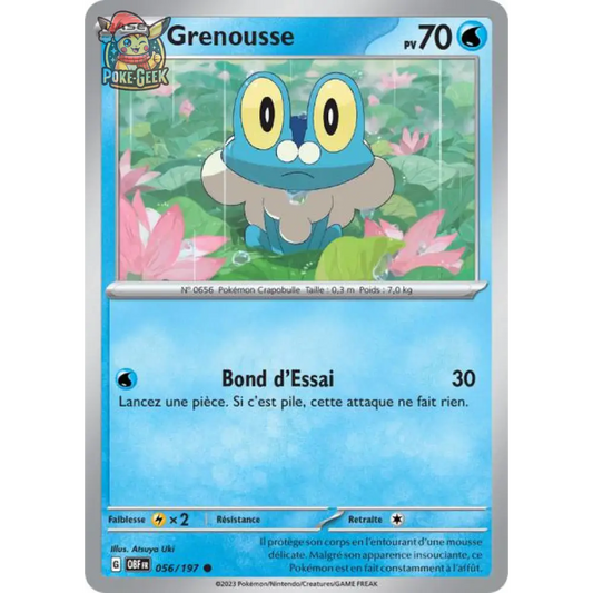 Common - Pokemon - Obsidian Flames - Frog 56/197