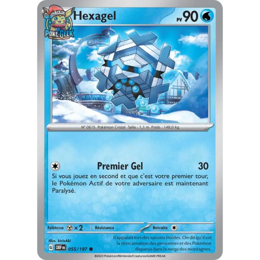 Common - Pokemon - Obsidian Flames - Hexagel 55/197