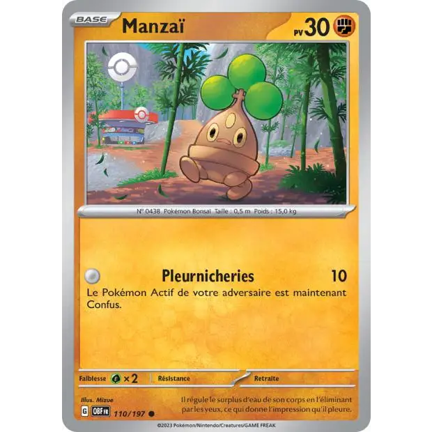 Commune - Pokemon - Flammes Obsidiennes - Manzai 110/197