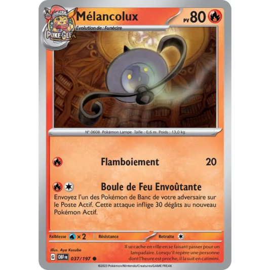 Common - Pokemon - Obsidian Flames - Melancolux 37/197