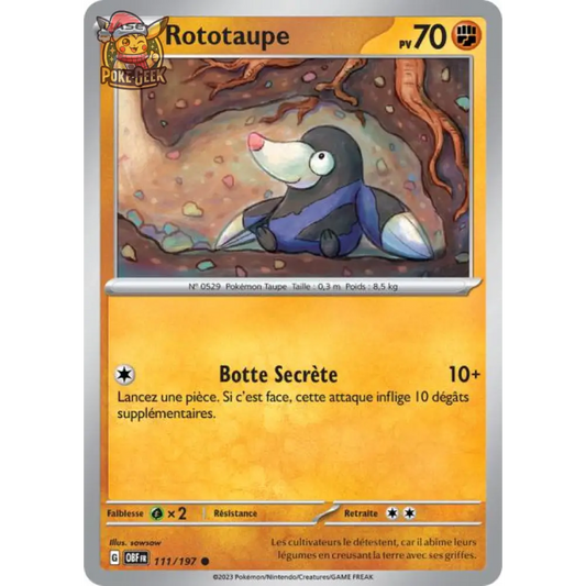 Common - Pokemon - Obsidian Flames - Rotwraith 111/197