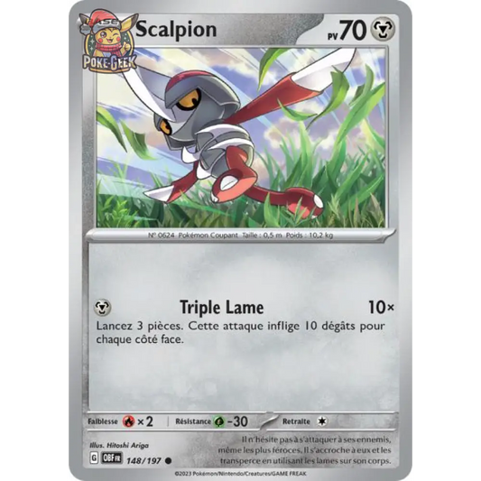Common - Pokemon - Obsidian Flames - Biver 149/197