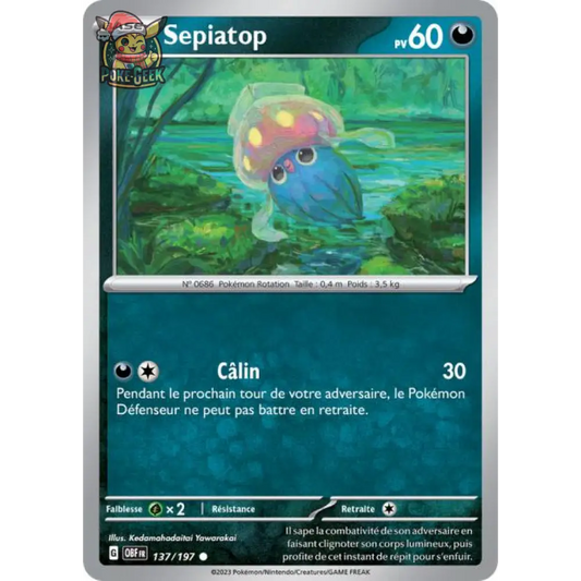 Common - Pokemon - Obsidian Flames - Sepiatop 137/197