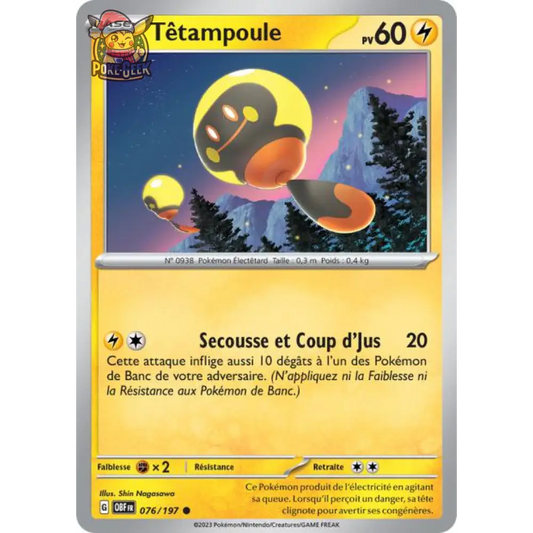 Common - Pokemon - Obsidian Flames - Têtampoule 76/197
