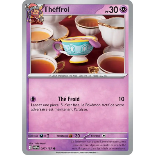 Common - Pokemon - Obsidian Flames - Théffroi 97/197