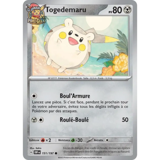 Common - Pokemon - Obsidian Flames - Togedemaru 151/197