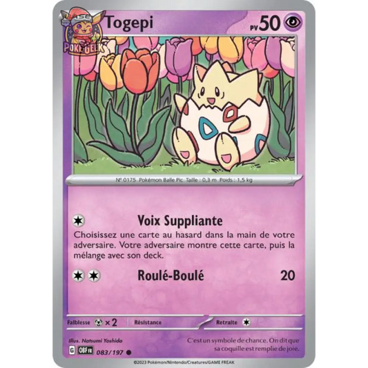 Common - Pokemon - Obsidian Flames - Togepi 83/197