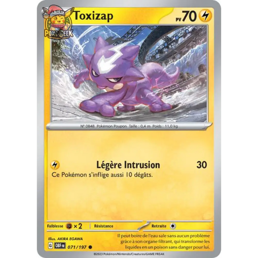 Common - Pokemon - Obsidian Flames - Toxizap 71/197