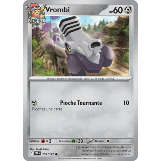 Common - Pokemon - Obsidian Flames - Vrombi 154/197