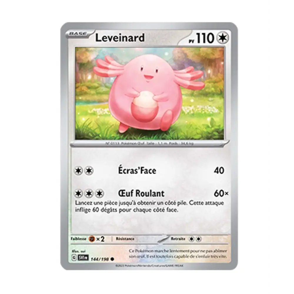 Commune Reverse - Pokemon - Écarlate et Violet de Base - Leveinard 144/198 - Poke-Geek