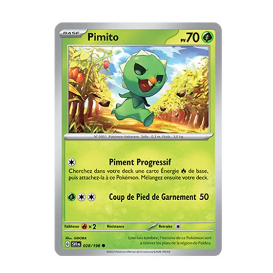 Common Reverse - Pokemon - Basic Scarlet and Purple - Pimito 28/198