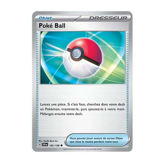 Common Reverse - Pokemon - Basic Scarlet and Purple - Poké Ball 185/198