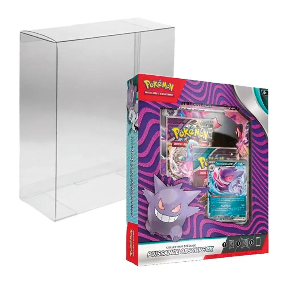 Crystal Box Standard – Protection Coffret Pokémon – Boitier Transparent X1 - Poke-Geek