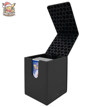 Deck Box Alcove Flip Pokémon - Pikachu Elite Gold - Ultra Pro