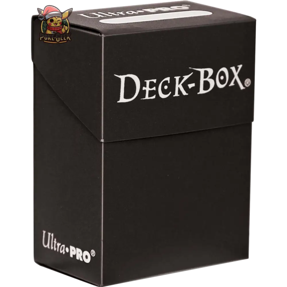 Deck Box Noir – 80 Cartes sous Sleeves | Ultra Pro - Poke-Geek