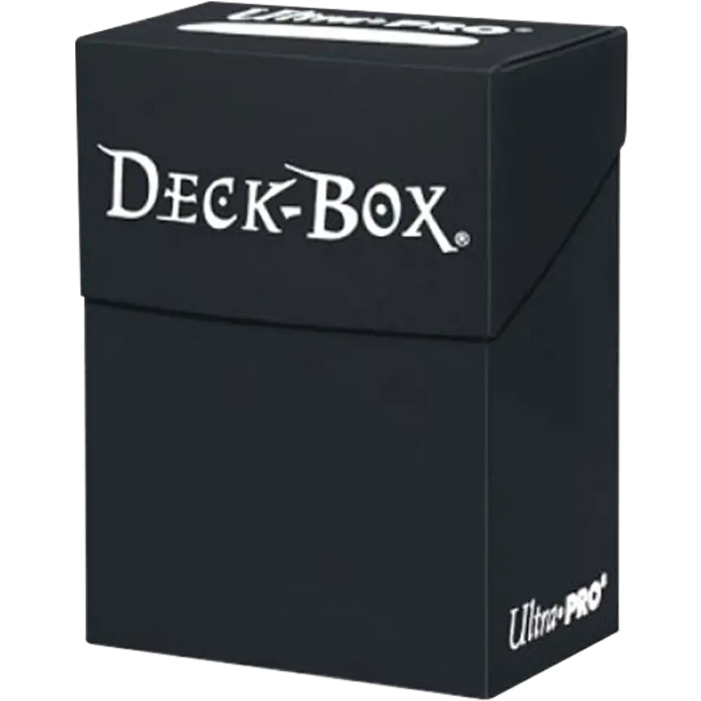 Deck Box Noir – 80 Cartes sous Sleeves | Ultra Pro - Poke-Geek