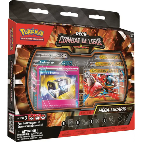 Deck Combat de Ligue Méga-Lucario-ex – Français - Poke-Geek