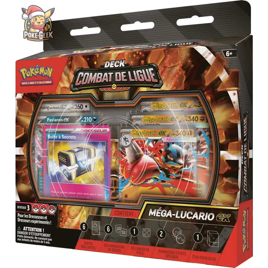 Deck Combat de Ligue Méga-Lucario-ex – Français - Poke-Geek