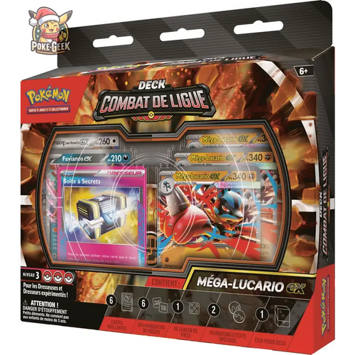 Deck Combat de Ligue Méga-Lucario-ex – Français - Poke-Geek