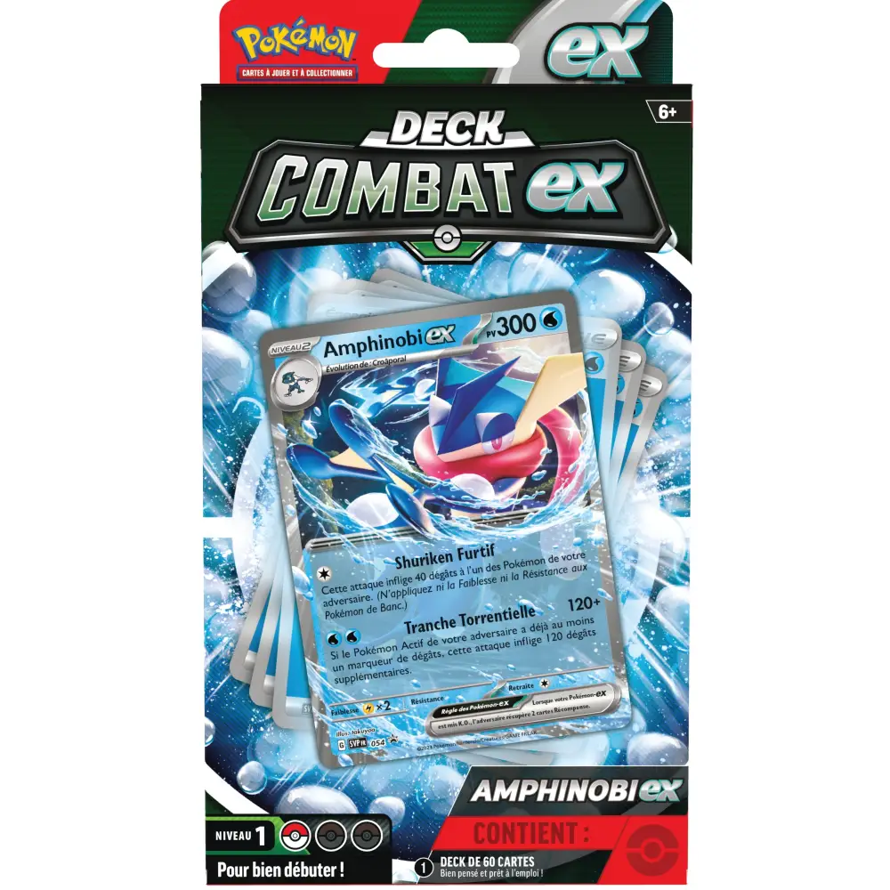 Deck combat EX - Kangourex ou Amphinobi EX FR - Poke-Geek
