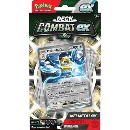 Deck Combat-ex Pokémon : Melmetal-ex - FR - Poke-Geek