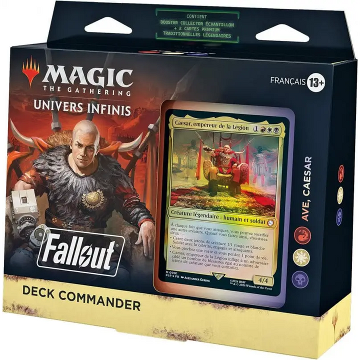 Deck Commander - Magic The Gathering - Fallout - Ave Caesar - FR