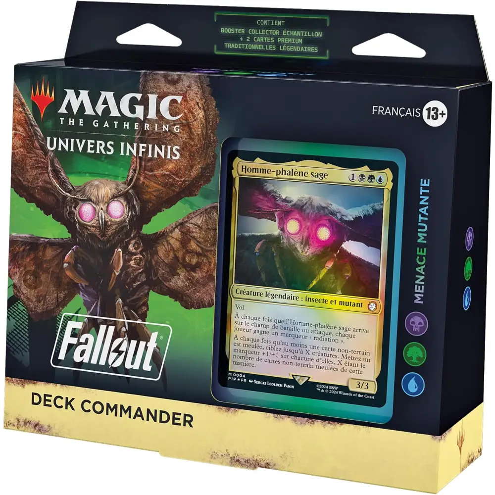 Deck Commander - Magic The Gathering - Fallout - Menace Mutante - FR - Poke-Geek