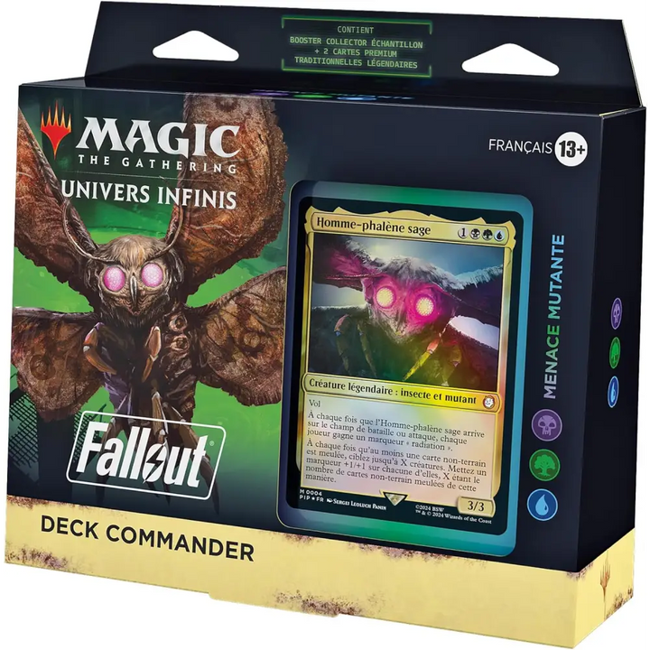 Deck Commander - Magic The Gathering - Fallout - Menace Mutante - FR