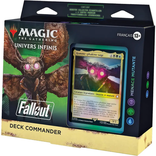 Deck Commander - Magic The Gathering - Fallout - Menace Mutante - FR
