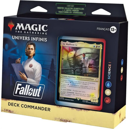 Deck Commander - Magic The Gathering - Fallout - Science - FR