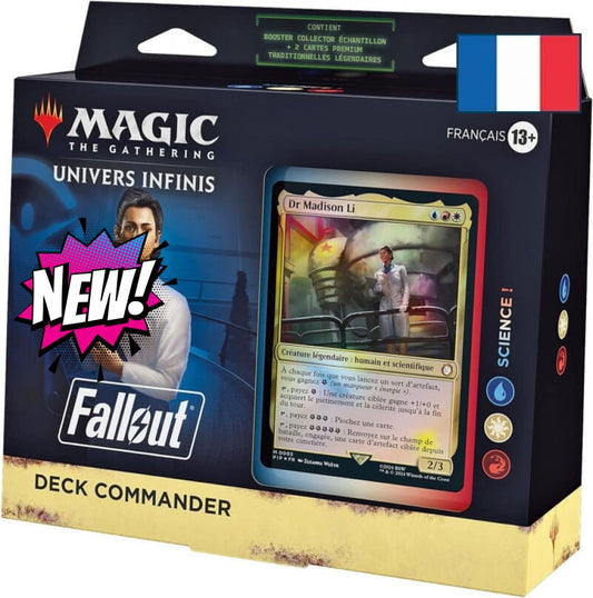 Deck Commander - Magic The Gathering - Fallout - Science - FR