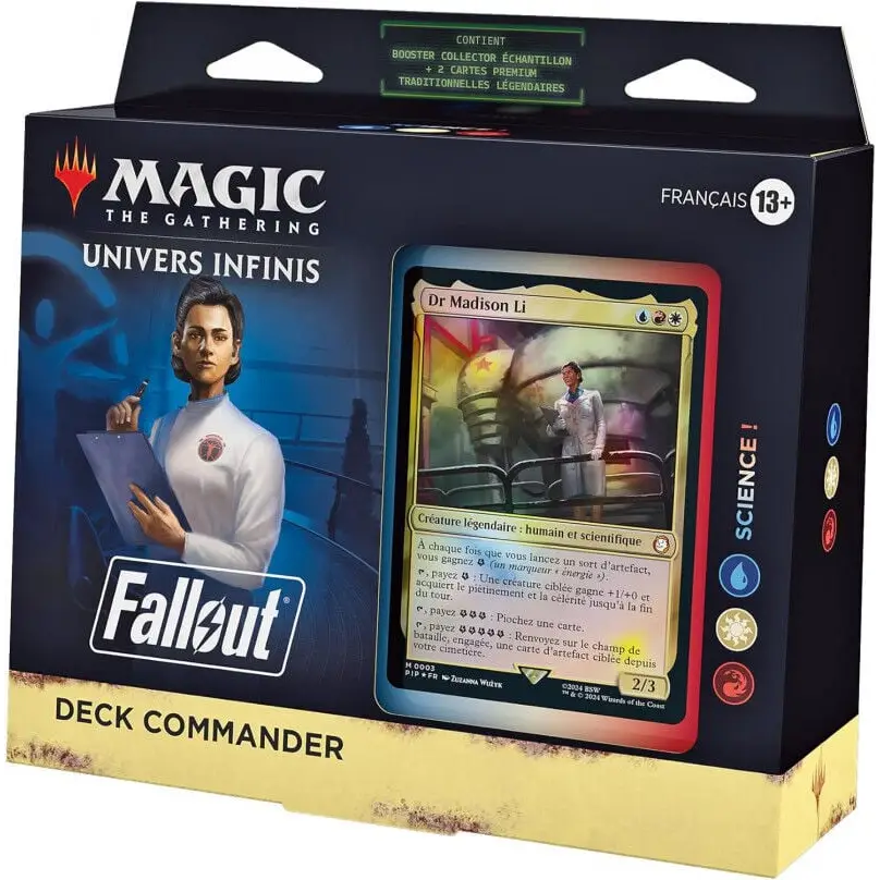 Deck Commander - Magic The Gathering - Fallout - Science - FR - Poke-Geek