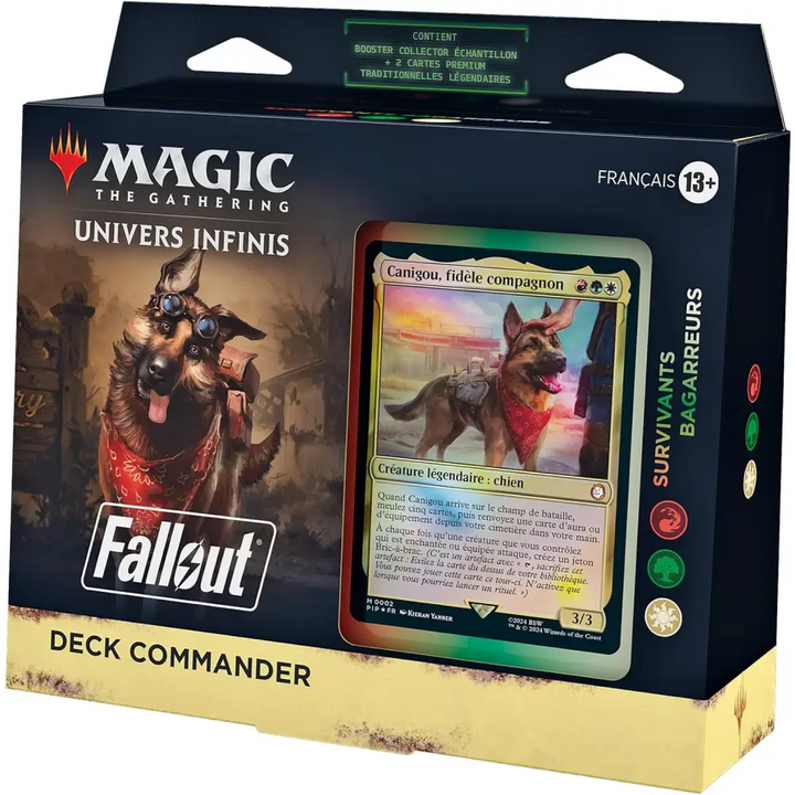 Deck Commander - Magic The Gathering - Fallout - Survivants Bagarreurs - FR