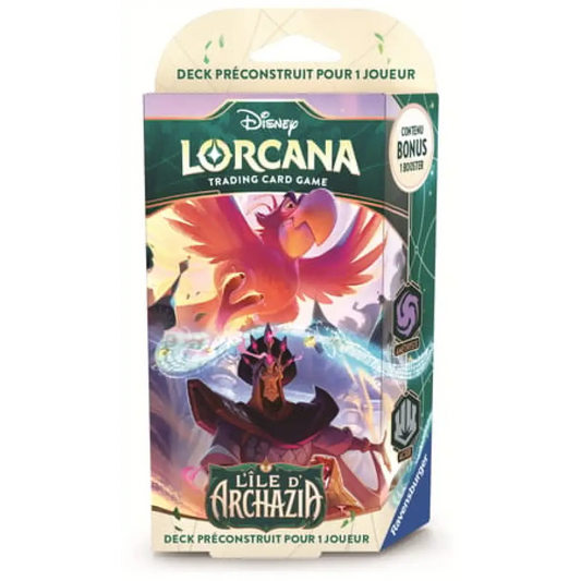 Deck de Démarrage – Iago Jafar | Disney Lorcana : L’Île d’Archazia