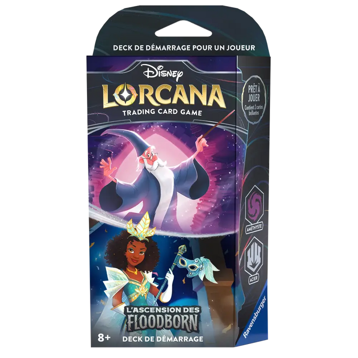 Deck de Démarrage Merlin & Tiana – Disney Lorcana L'Ascension des Floodborn (Français)
