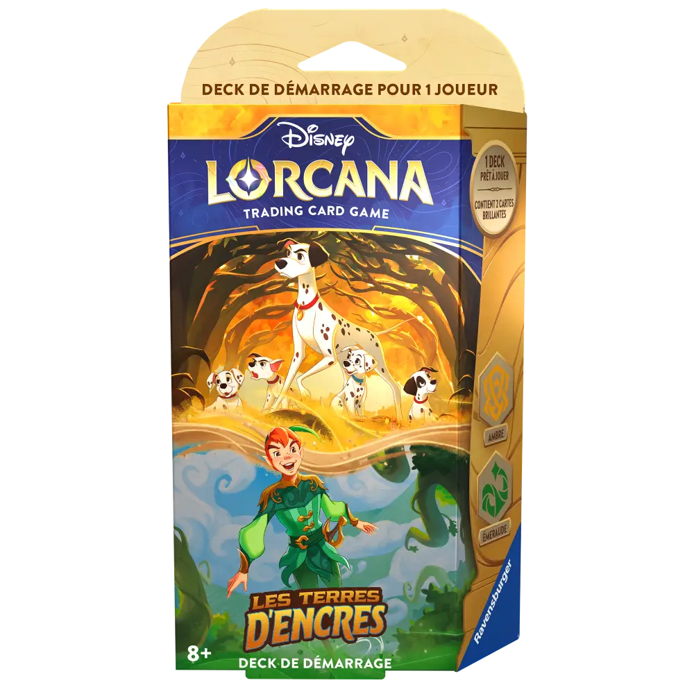 DECK DE DÉMARRAGE PONGO ET PETER PAN – DISNEY LORCANA - FR - Poke-Geek